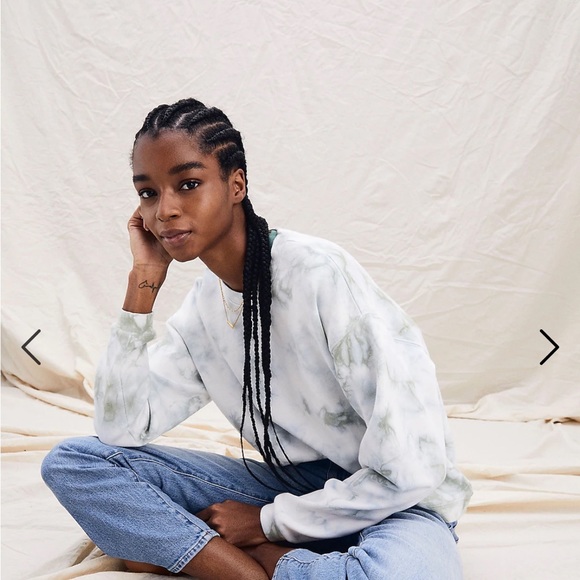 Madewell Tie-Dye (Re)sourced Cotton Swing Sweatshirt - Picture 2 of 5